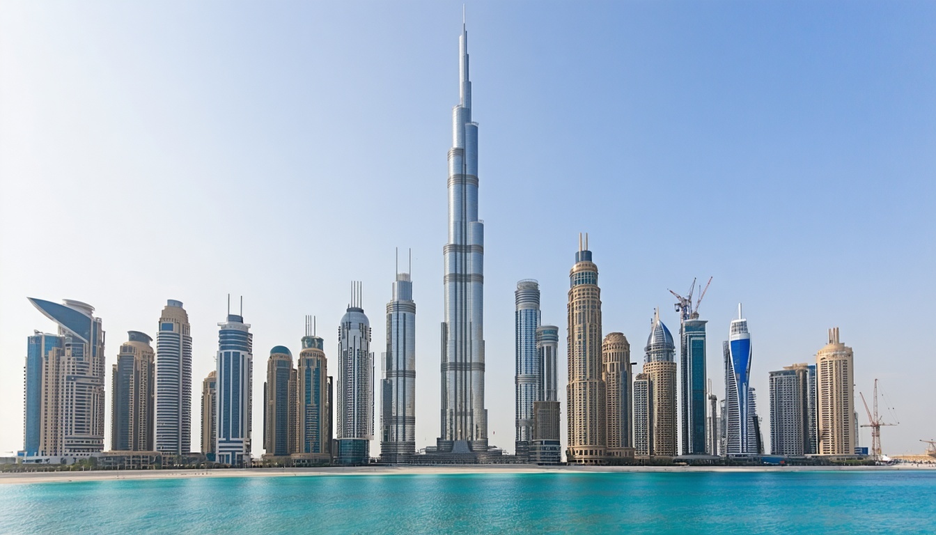 Modern Dubai city tour with iconic landmarks